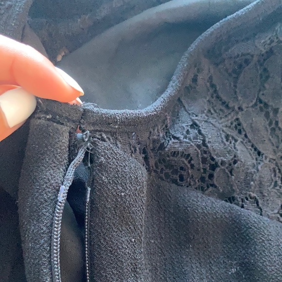 Black lace skater dress - Picture 7 of 7